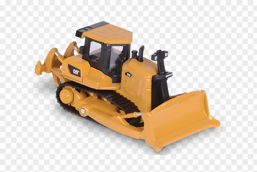 Bulldozer Caterpillar Inc. Die-cast Toy Machine D7 PNG