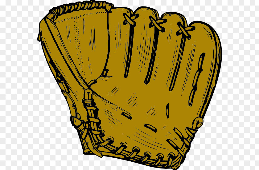 Cartoon Baseball Mitt Glove Field Clip Art PNG