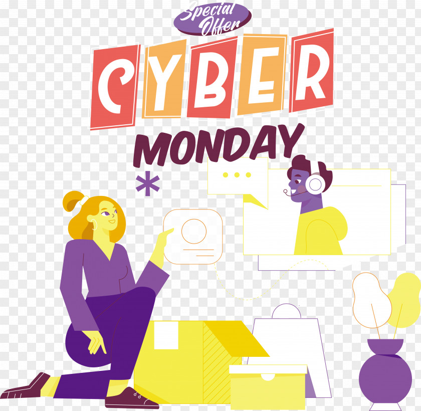 Cyber Monday PNG