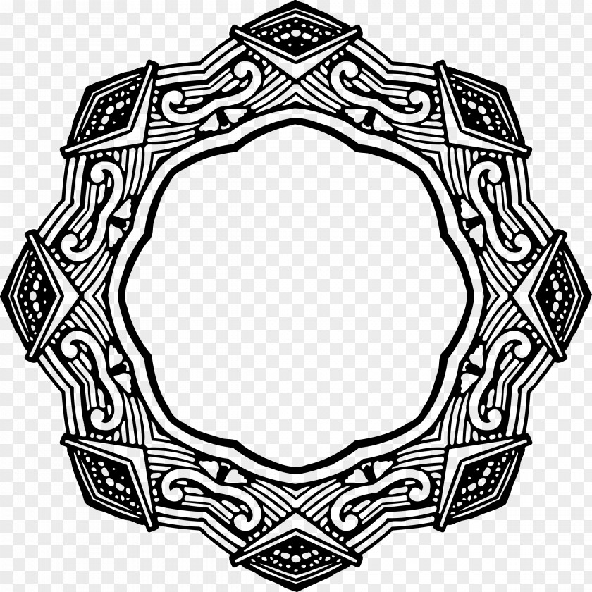 Design Picture Frames Circle Clip Art PNG