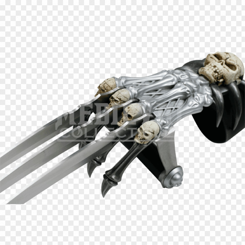 Hand Drawn Metal Stripe Knife Weapon Claw Sword Blade PNG