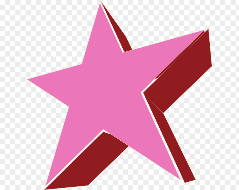 Pink Star PNG