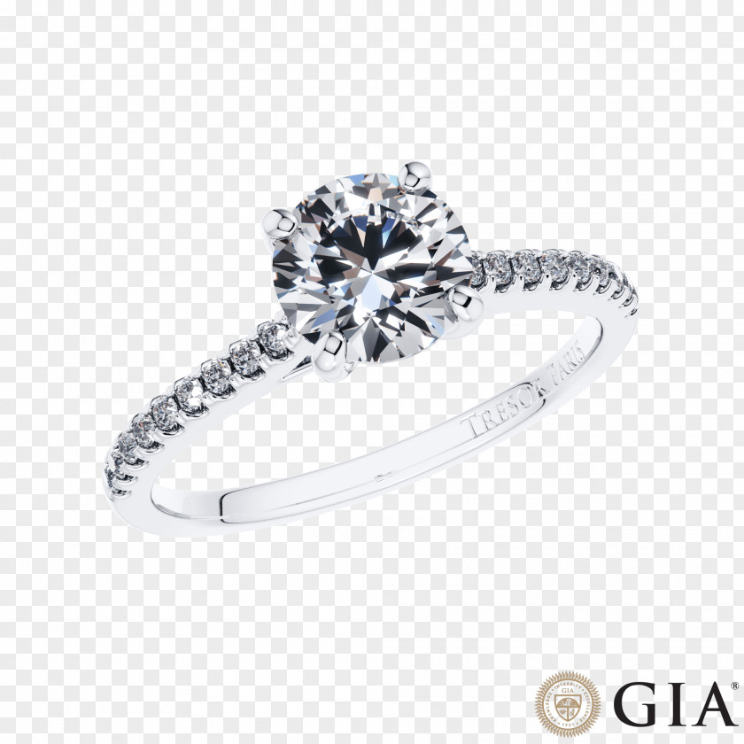 Platinum Ring Diamond Gemological Institute Of America Wedding Engagement PNG
