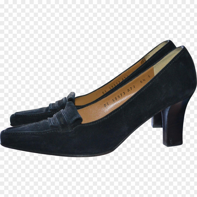Suede High-heeled Shoe Designer Stiletto Heel PNG
