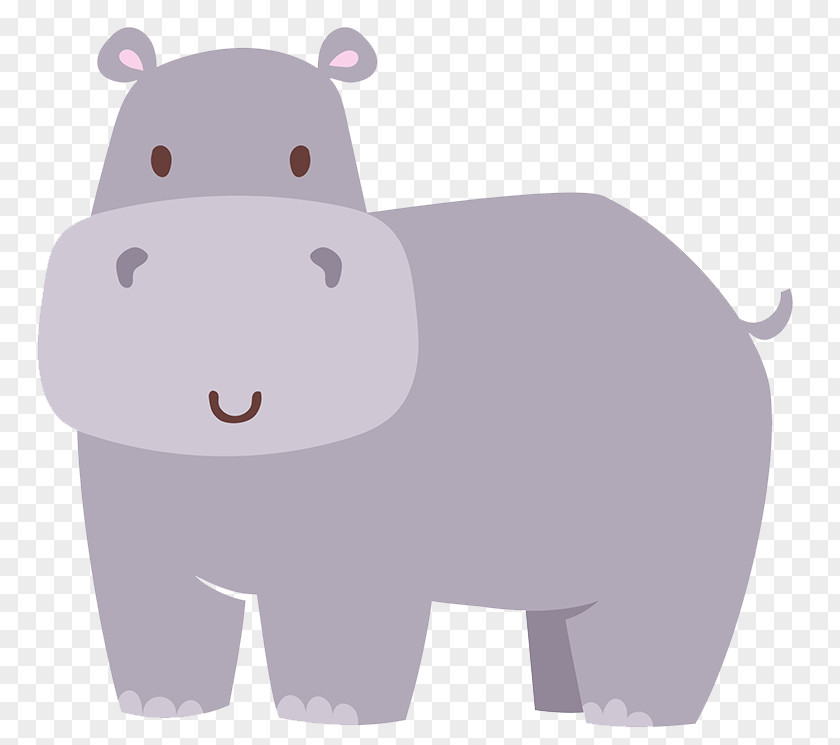 Hippopotamus Rhinoceros Royalty-free PNG