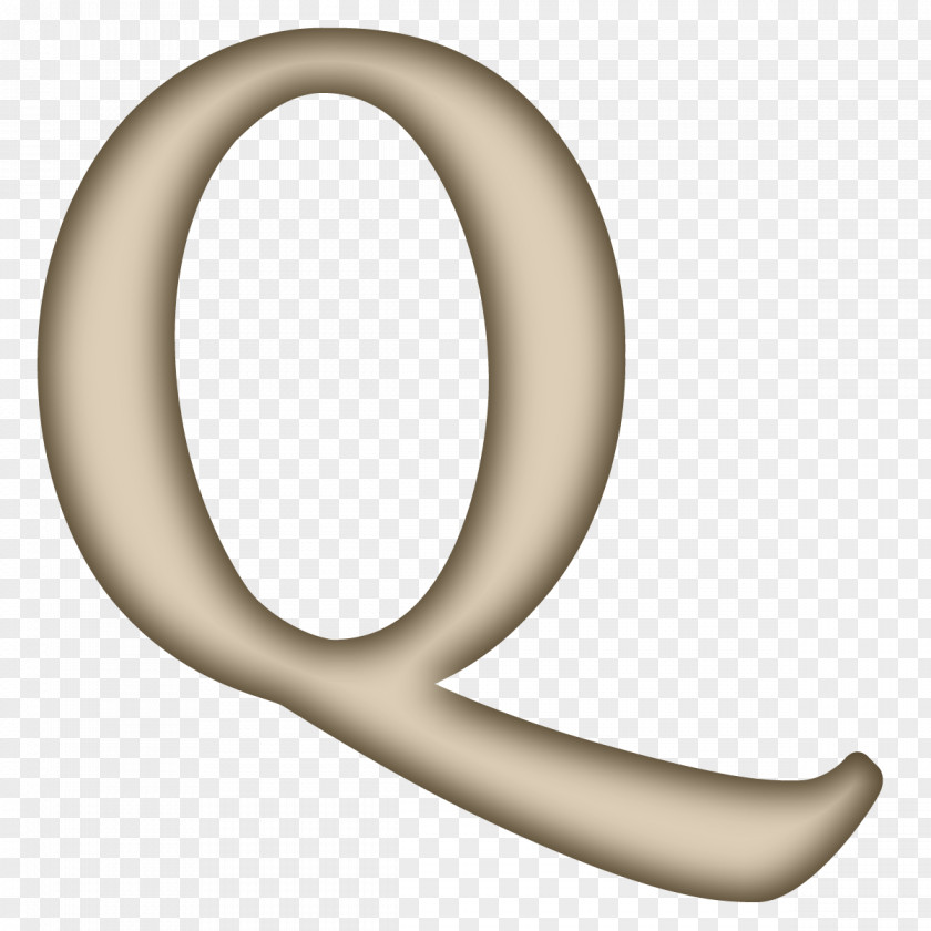 Letter Q Material Body Jewellery Font PNG