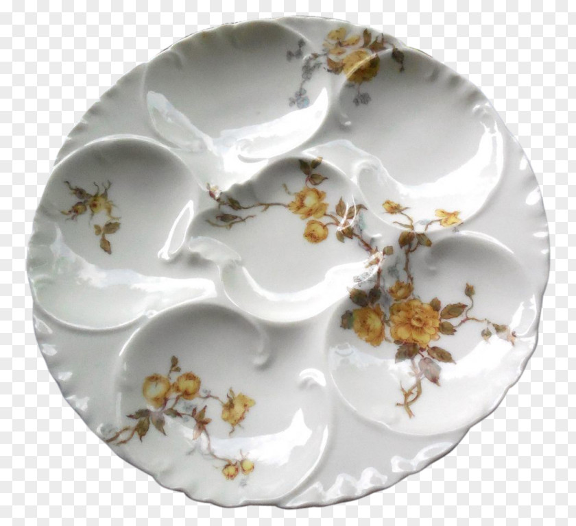 Plate Oyster Plates Limoges Porcelain Haviland & Co. PNG