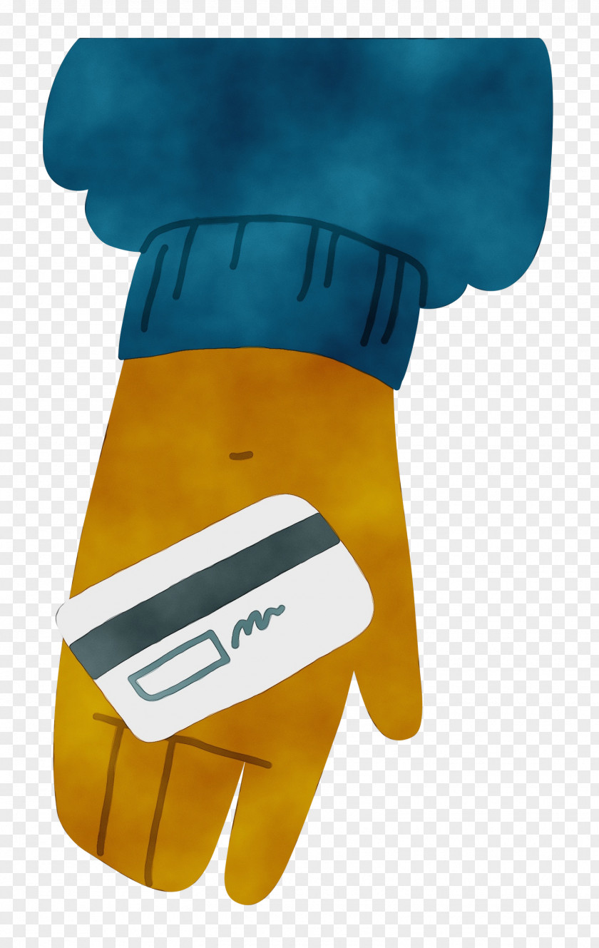 Safety Glove Personal Protective Equipment Yellow Font PNG