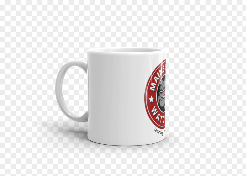 Coffee Mug- White Zombie Mug Handle PNG