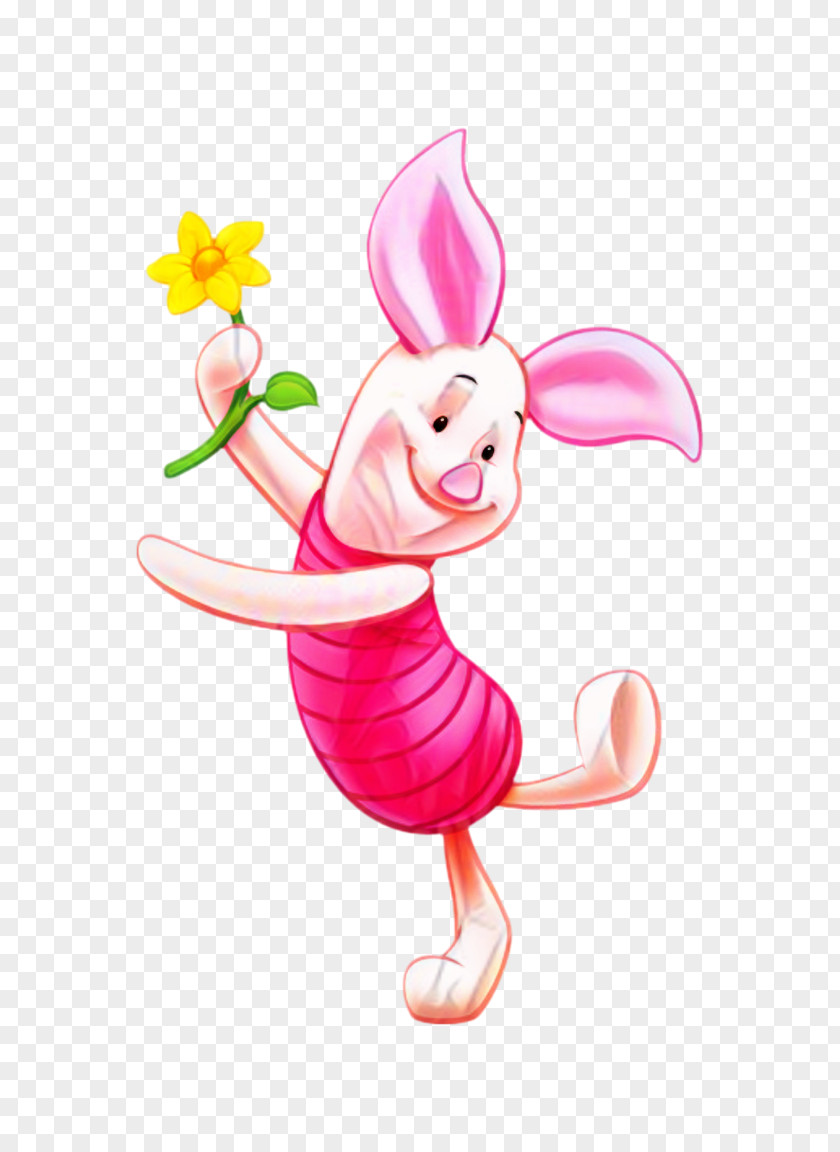 Easter Bunny Clip Art Illustration Food Pink M PNG