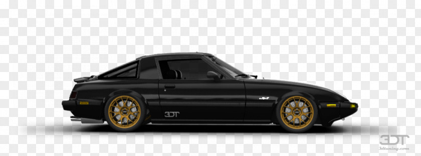 Mazda RX-7 Wheel Sports Car Compact Automotive Design PNG