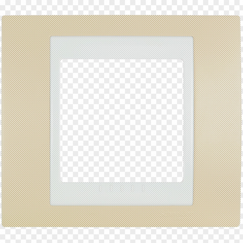 Mirror Rectangle Beige Background Frame PNG