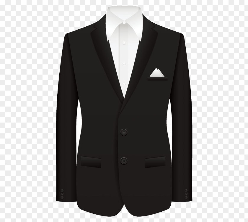 Suit Tuxedo Blazer Jacket Lapel PNG