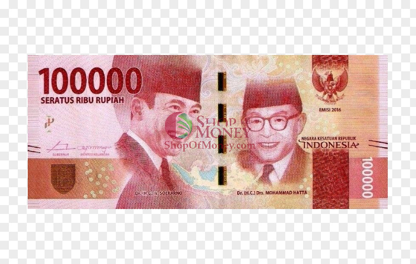 Banknote Indonesian Rupiah Banknotes Of The Money PNG