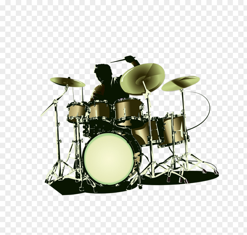 Drums Silhouette PNG