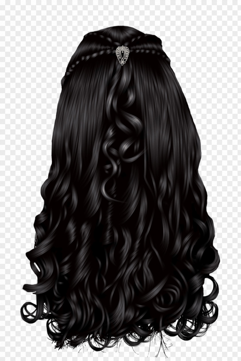 Hair Artificial Integrations Hairstyle Black Coloring PNG