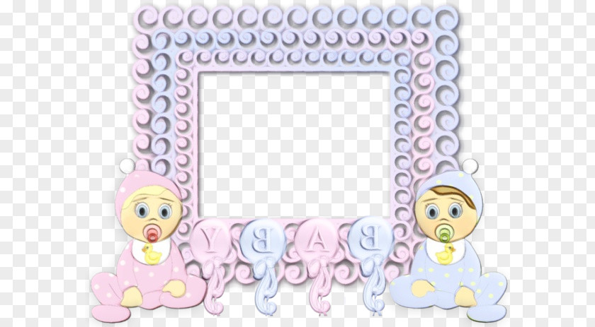Pink Picture Frame PNG