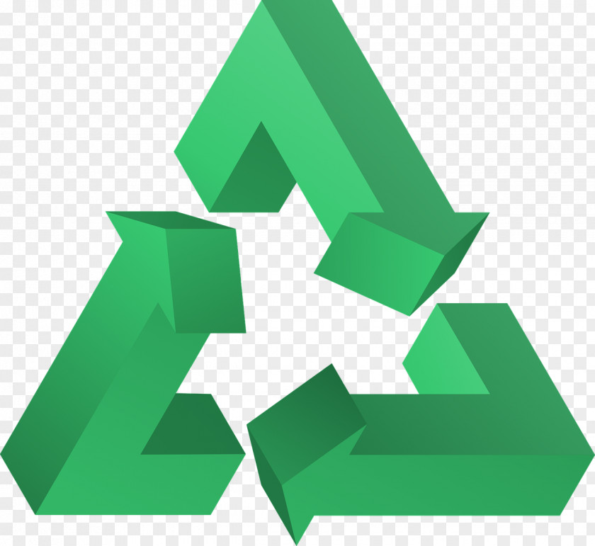 Recycling Penrose Triangle Waste Reuse Scrap PNG