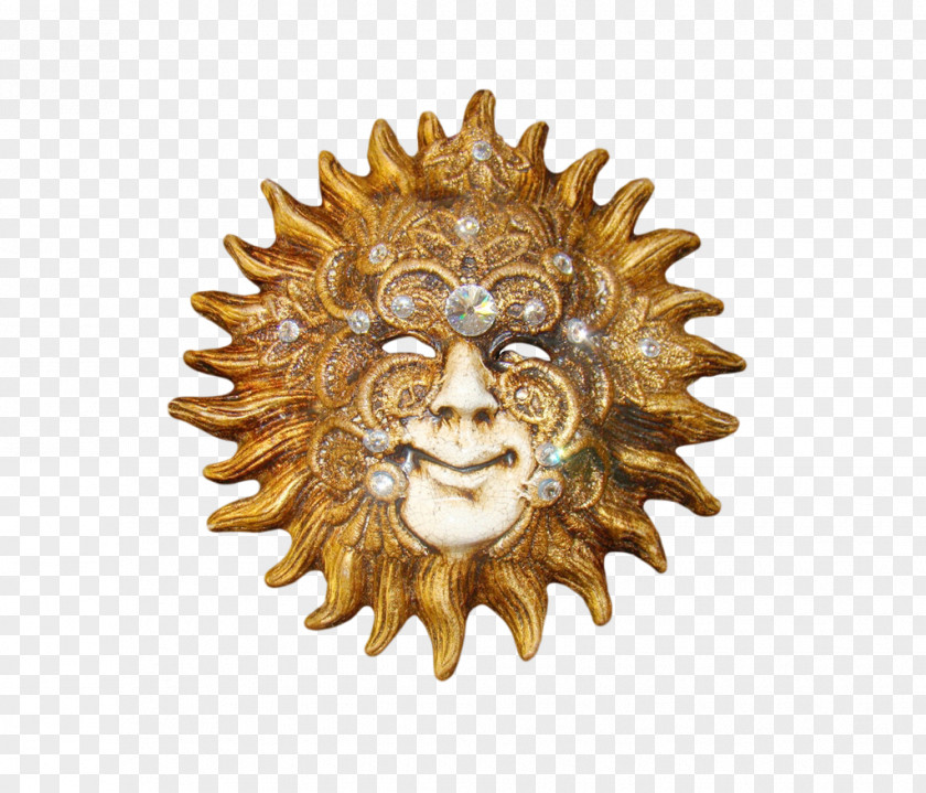 Sun God Mask PNG