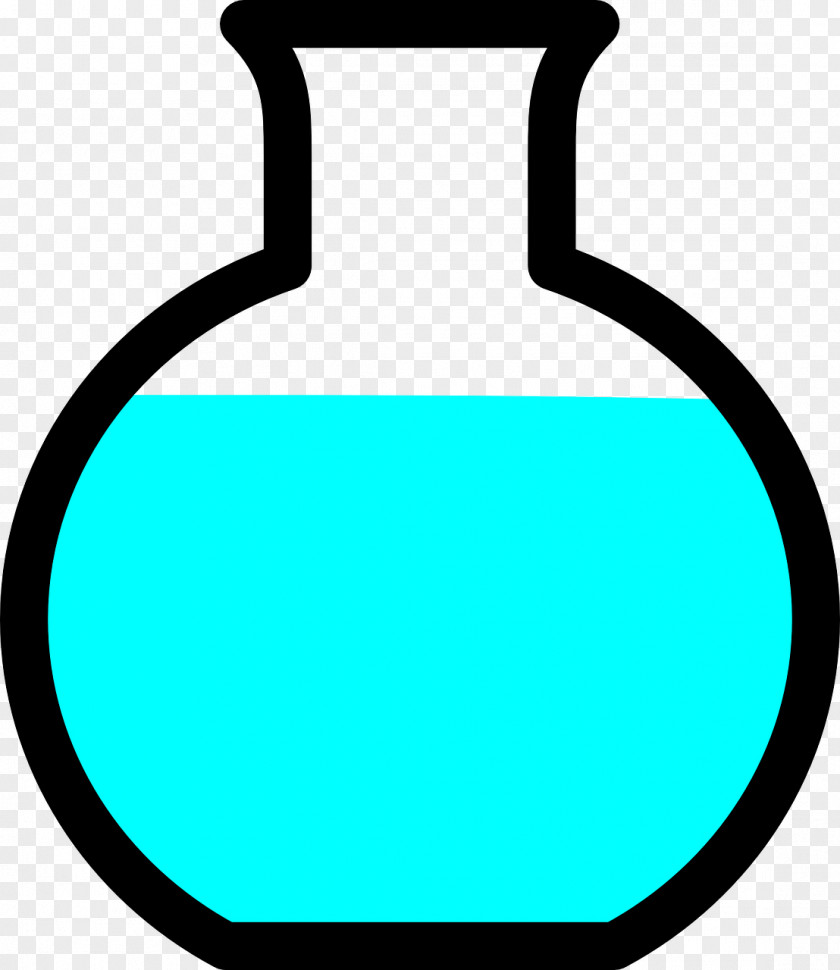 Laboratory Flasks Round-bottom Flask Erlenmeyer Chemistry Clip Art PNG
