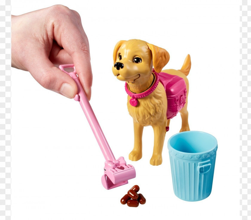 Barbie Dog Puppy Toilet Training Doll PNG