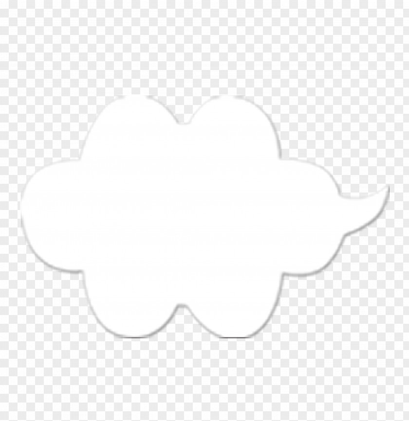 Clouds White Black Area Pattern PNG