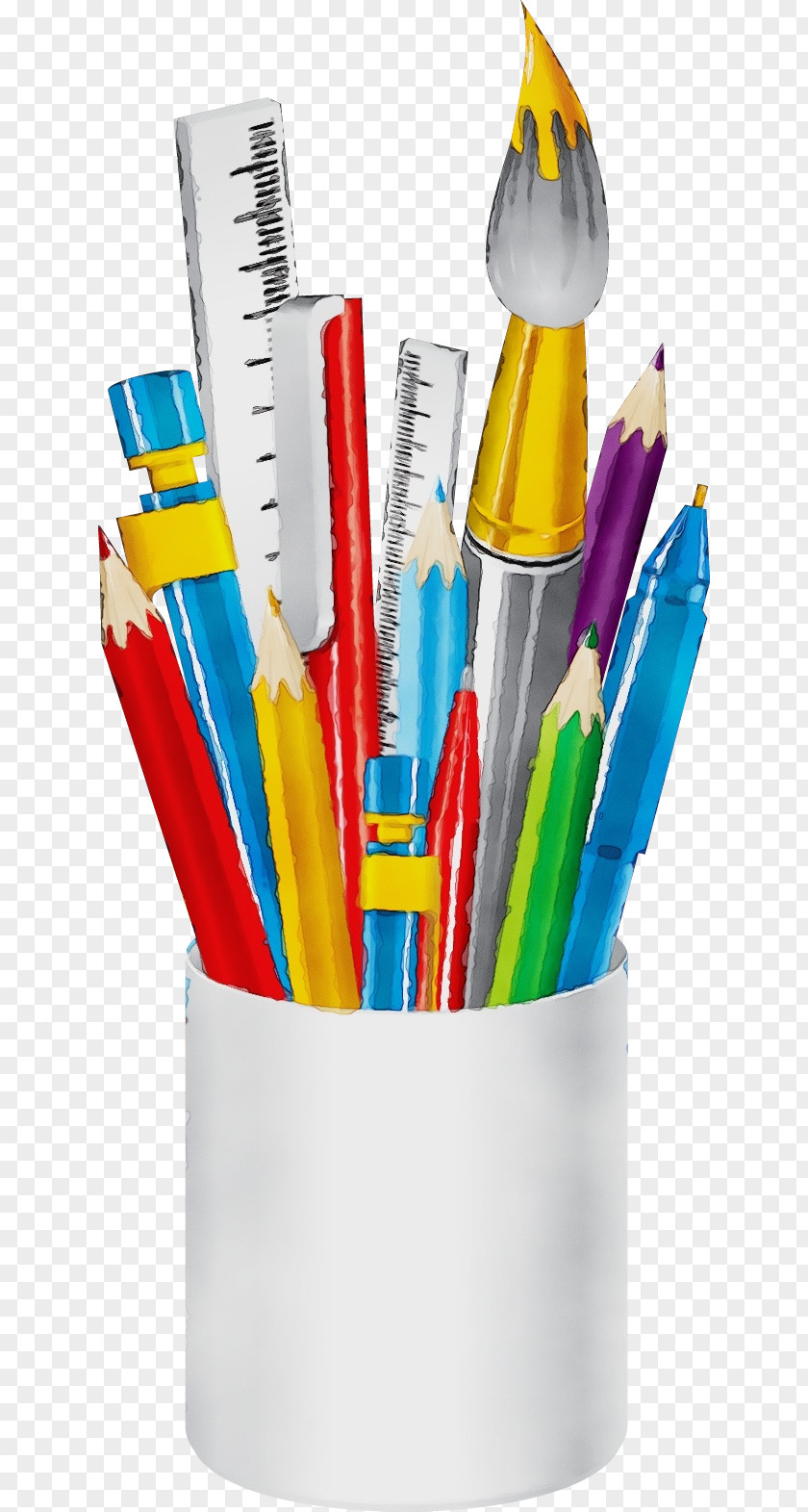 Colorfulness Pencil Case School Supplies Cartoon PNG