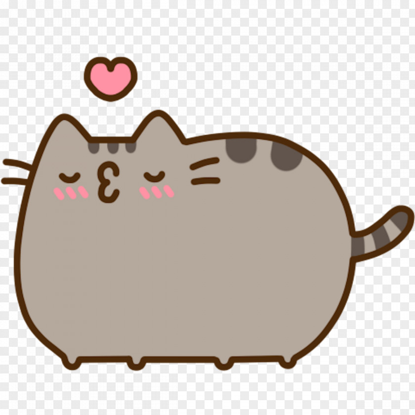 Cute Pusheen Cat Clip Art PNG