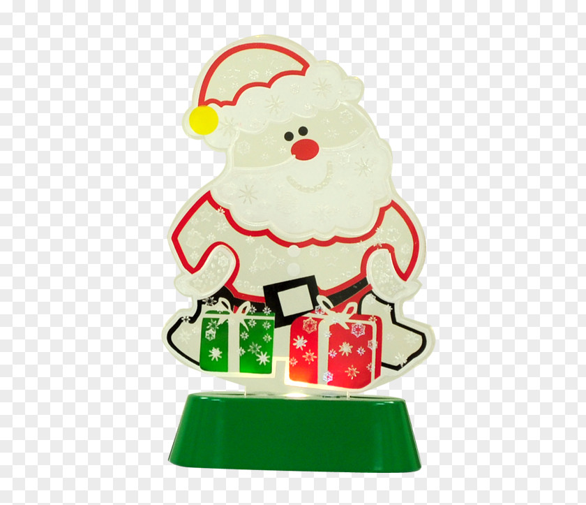 Santa Claus Christmas Ornament Tree Food PNG