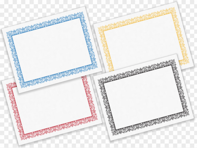 Texture Border Paper Red White Printing Yellow PNG