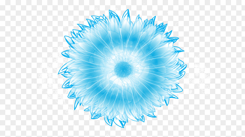 Vector Winter Bursts Circle Ice PNG