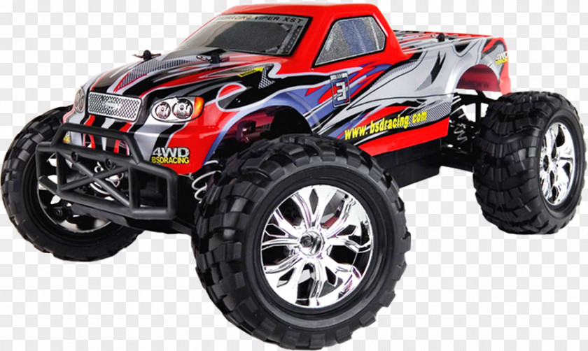 Car Monster Truck Tire Radio-controlled Four-wheel Drive PNG