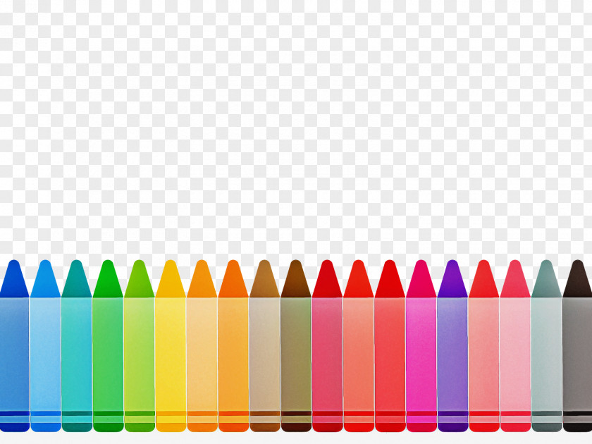 Crayon Writing Implement Colorfulness Pencil Rectangle PNG