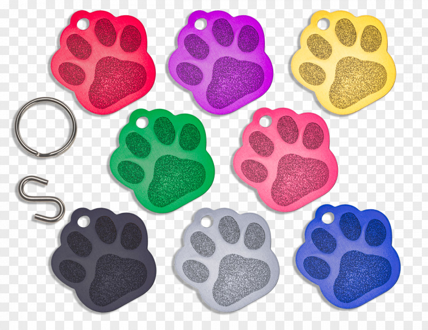 Design Paw Bead PNG