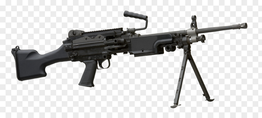 Machine Gun FN Minimi Herstal Light 5.56×45mm NATO PNG