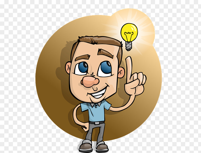 Rich Boy Idea Cartoon Clip Art PNG