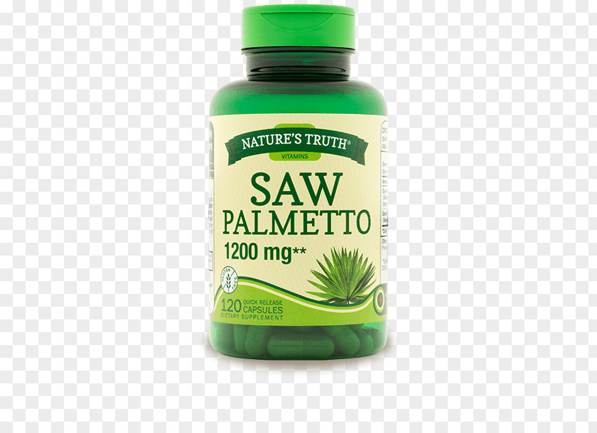 Saw Palmetto Nature's Truth 1200 Mg Capsules Ultimate Claconjugated Linoleic Acid Leanloktm 1250 Herbalism Product PNG