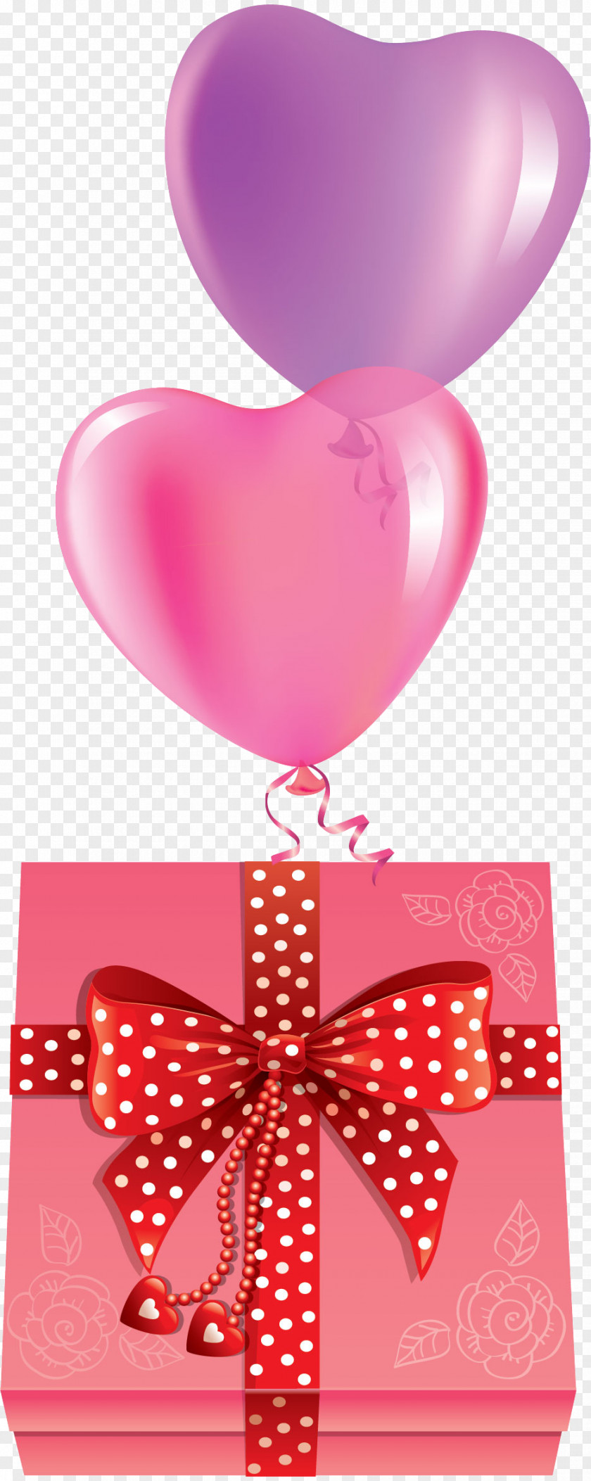 Valentines Gift Designer Balloon PNG