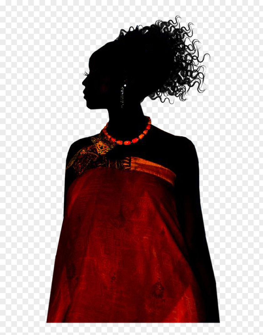 Woman Silhouette Kanga Draâ Ben Khedda PNG