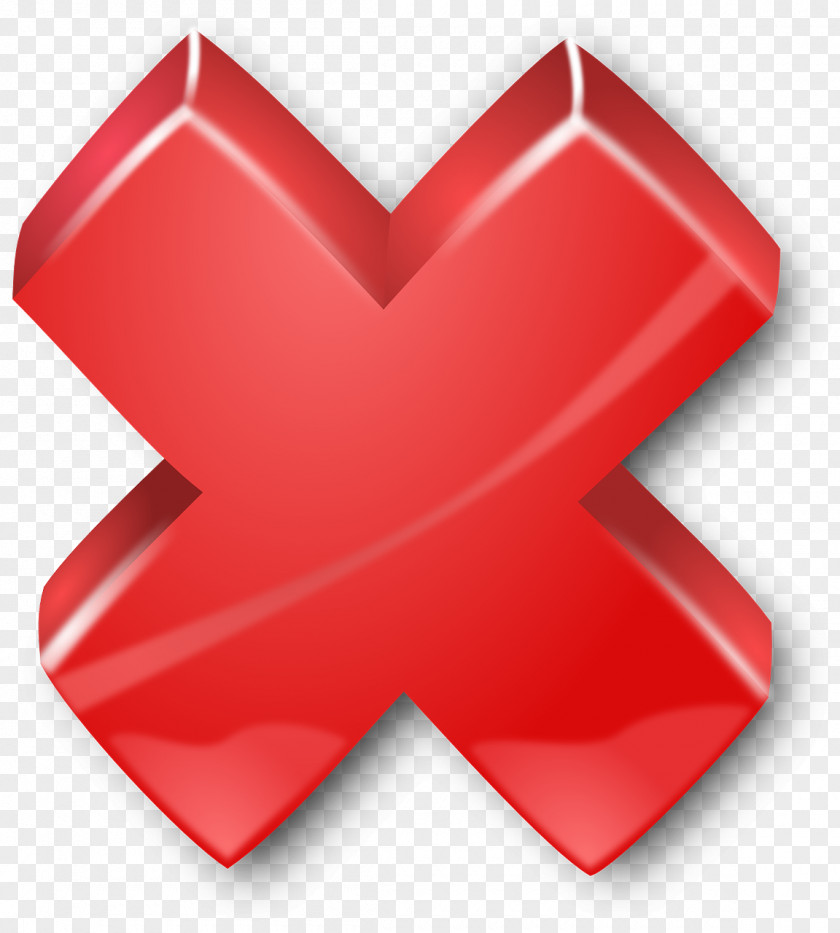 Cancel Button American Red Cross Public Domain Clip Art PNG