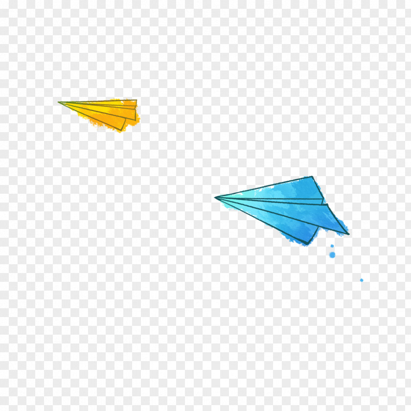 Cartoon Paper Airplane Plane Flight PNG