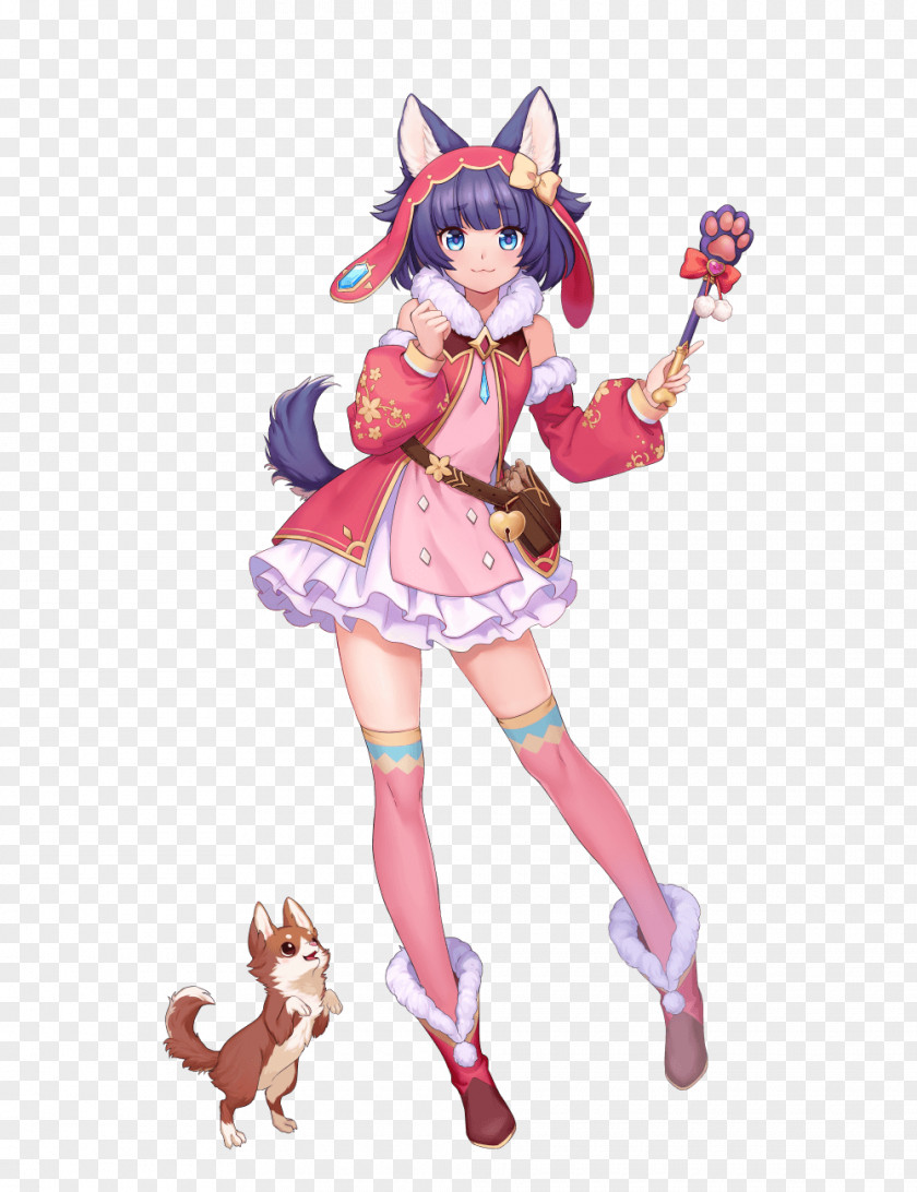 Closers Character ルナプリ From 天使帝國 Game Figurine Dog PNG