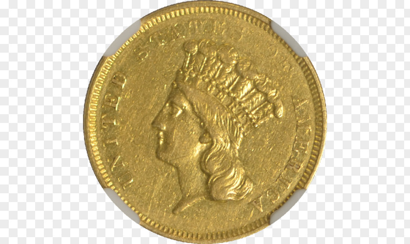 Gold Coins Floating Material Quarter Medal Bronze 01504 PNG