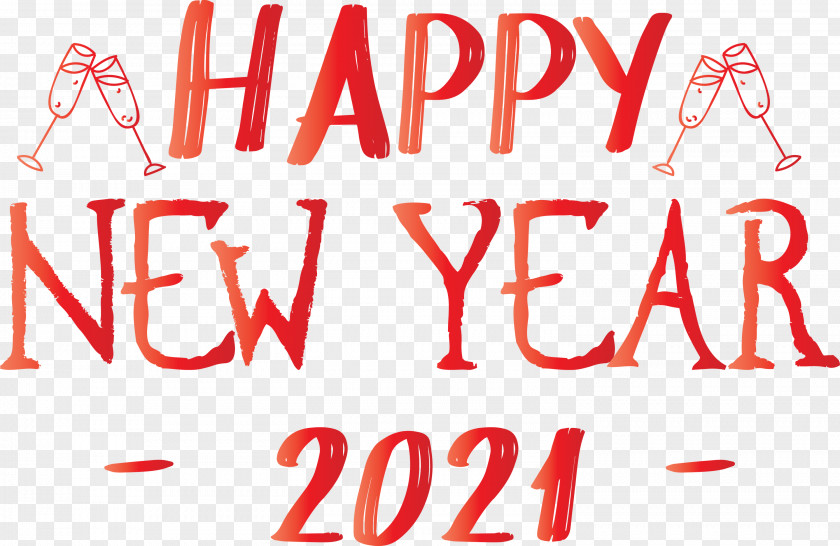 Happy New Year 2021 PNG