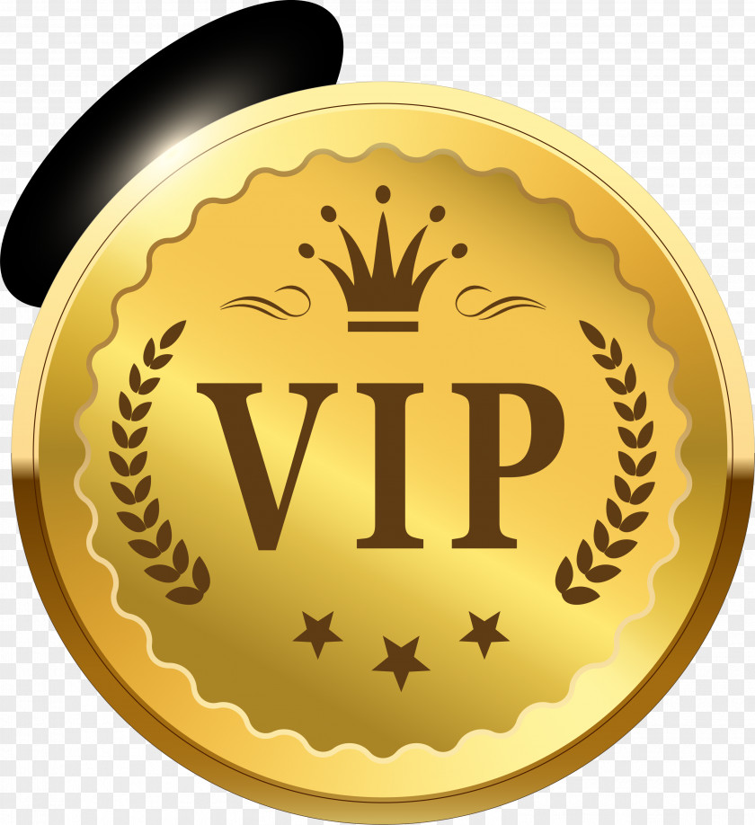 Vip Metal Badge Material PNG metal badge material clipart PNG