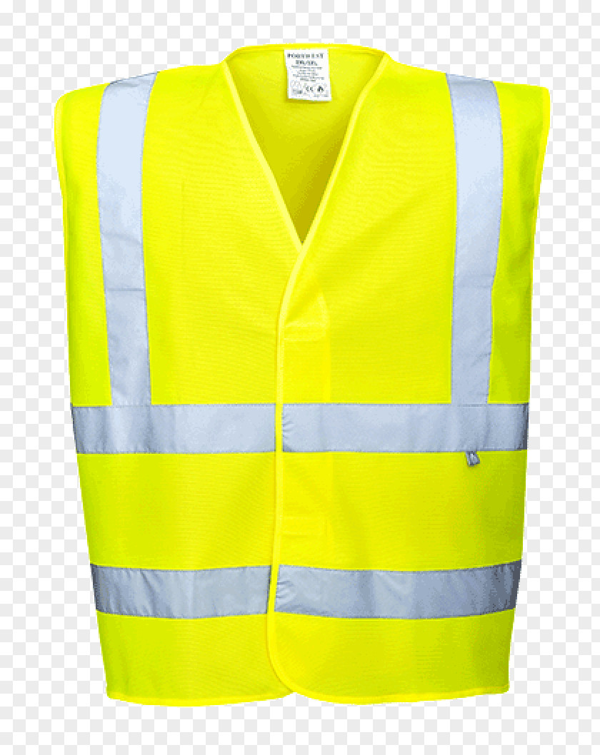 Yellow Vest Armilla Reflectora High-visibility Clothing Waistcoat Personal Protective Equipment PNG