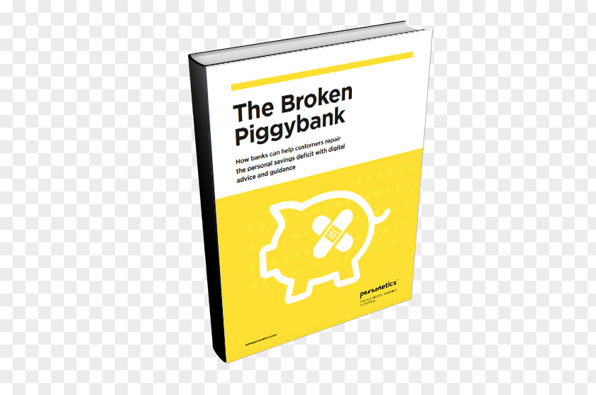 Broken Piggy Bank Brand Line Font PNG