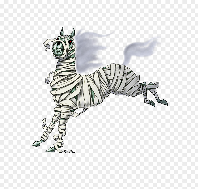 Fictional Character Tail Zebra Animal Figure Wildlife Line Art Drawing PNG