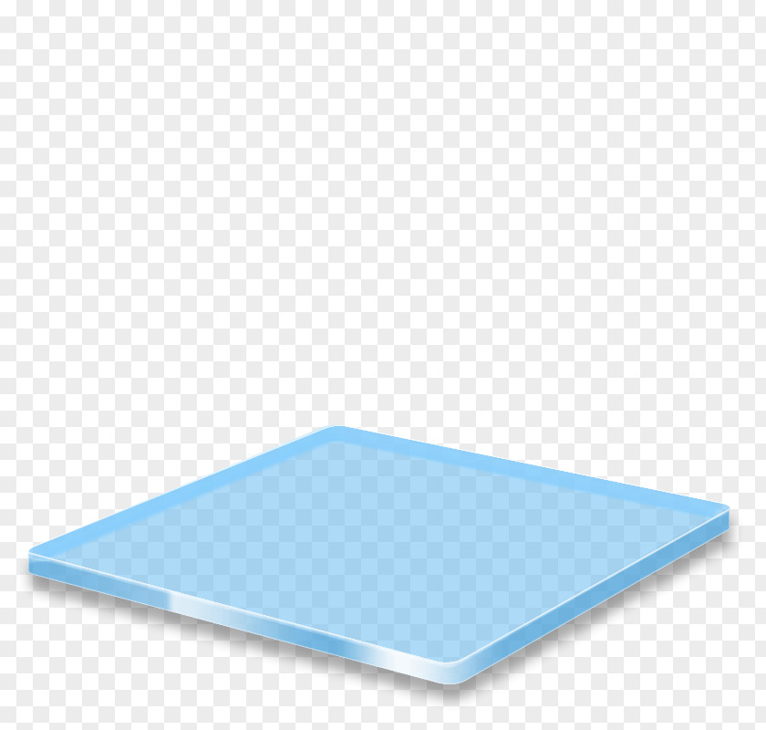Glass Plate Windows 7 Cobalt Blue PNG