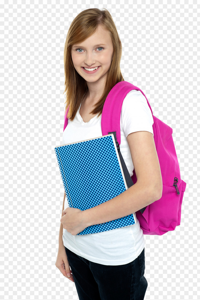 Student University Laptop Backpack PNG